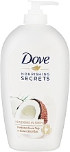 Hand Liquid Soap ‘Coconut Oil and Almond Milk’ - Dove Nourishing Secrets Restoring Ritual Hand Wash — photo N3