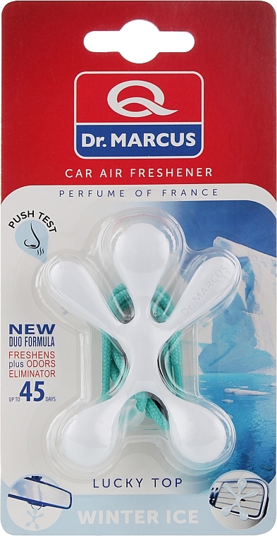 Zapach do samochodu Winter Ice - Dr.Marcus Lucky Top Winter Ice — photo N8