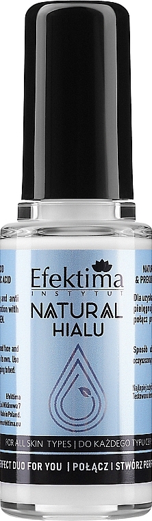 GIFT! Hyaluronic Face Serum - Efektima Instytut Natural Hialu Serum — photo N1