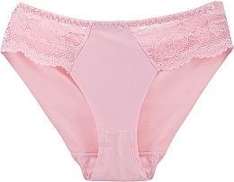 Lace Laser-Cut Panties, pink - Moraj — photo N1