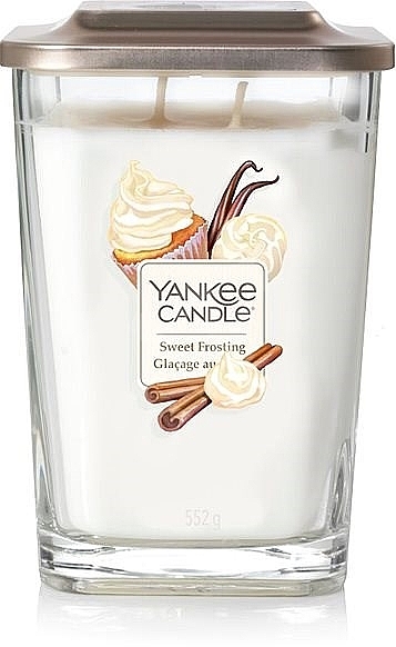 Sweet Frosting Scented Candle - Yankee Candle Sweet Frosting Elevation Candle — photo N11