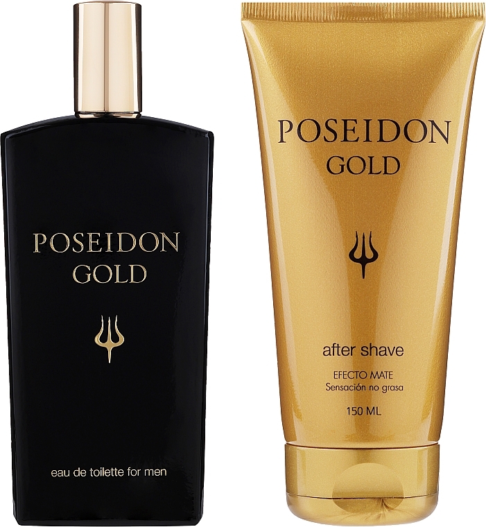 Instituto Español Poseidon Gold - Set (edt/150ml + after/shave/150ml) — photo N2