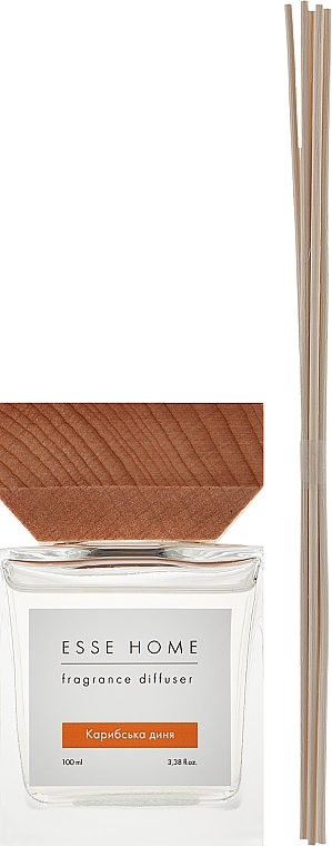 Reed Diffuser "Carribean Melon" - Esse Home Fragrance Diffuser — photo N22