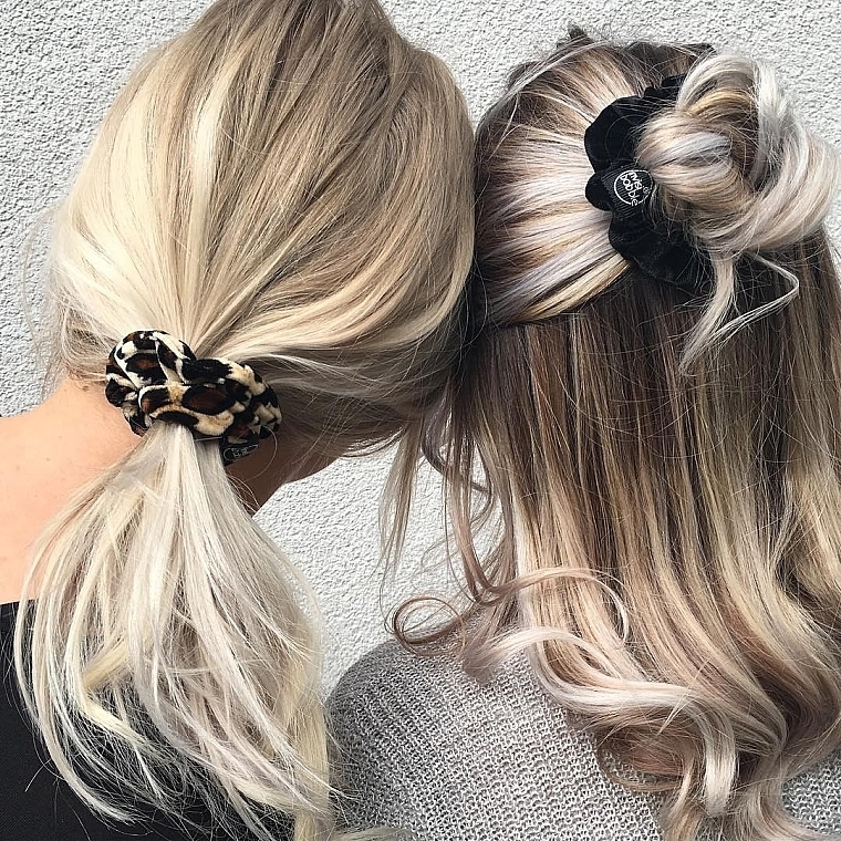 Hair Scrunchie, black - Invisibobble Sprunchie Original True Black — photo N3