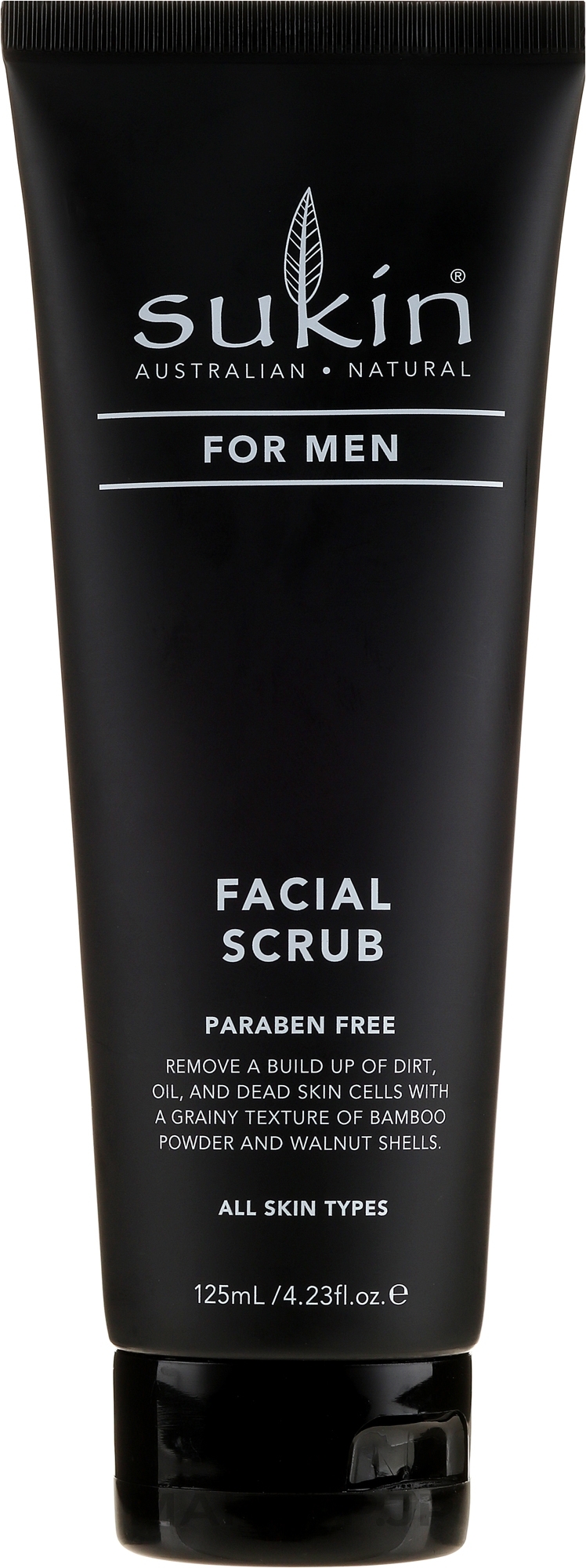 Face Scrub - Sukin For Men Facial Scrub — photo 125 ml