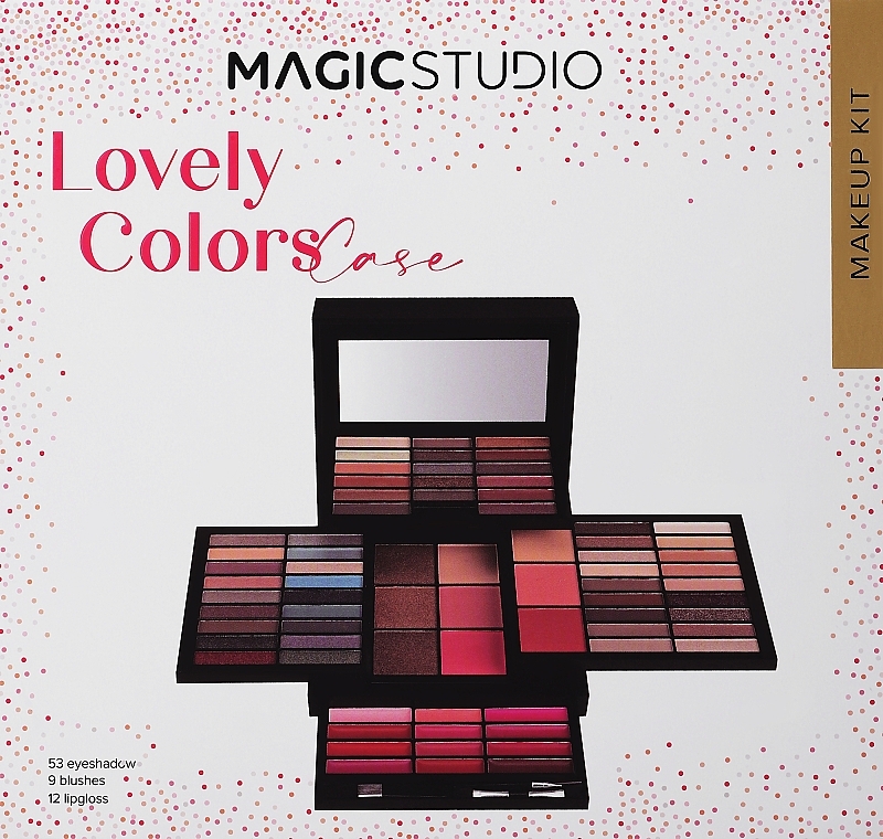 Makeup Palette - Magic Studio Lovely Colors Case — photo N3