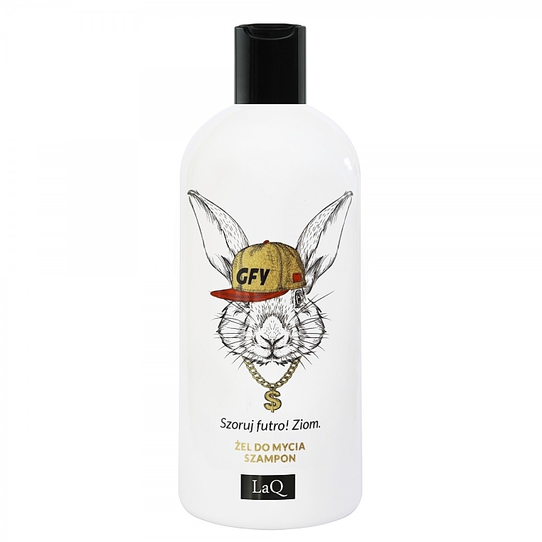 Shampoo and Washing Gel 'Rabbit' - LaQ Washing Gel And Hair Shampoo 2 In 1 Rabbit — photo N2