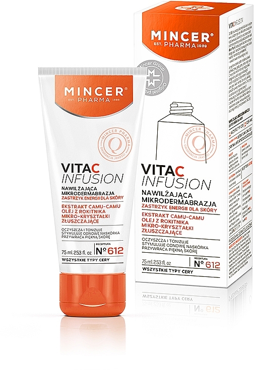 Face Cream - Mincer Pharma Vita C Infusion 612 Cream — photo N5