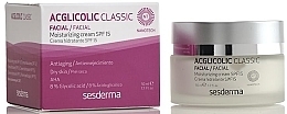 Nawilżający krem do twarzy - SesDerma Laboratories Acglicolic Classic Moisturizing Cream — photo N1