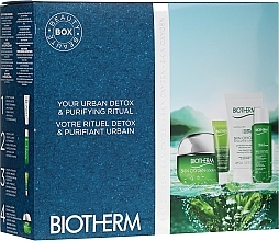 Fragrances, Perfumes, Cosmetics Set - Biotherm Skin Oxygen (gel/50ml + gel/50ml + lot/30ml + ser/10ml)