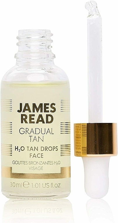 Concentrated Drops "Refreshing Glow" - James Read Gradual Tan H2O Tan Drops Face — photo N1