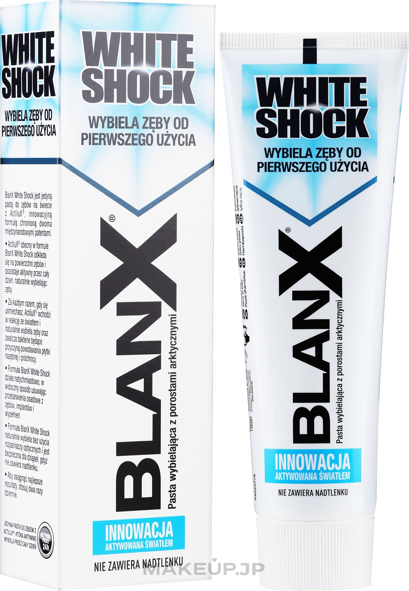 Whitening Toothpaste "White Shock" - Blanx White Shock Brilliant Toothpaste — photo 75 ml