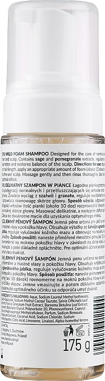Foam Shampoo for Normal & Oily Scalp - Sessio Green Therapy Mild Foam Shampoo — photo N13