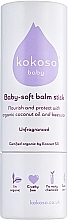 Protective Fragrance-Free Baby Balm - Kokoso Baby Baby-Soft Balm Stick — photo N3