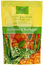 Fragrances, Perfumes, Cosmetics Bath Salt, doypack - Fresh Juice Bamboo and Kumquat Chinese Delight