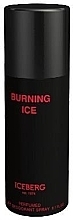 Fragrances, Perfumes, Cosmetics Iceberg Burning Ice - Deodorant