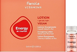 Energizing Lotion for Weak & Thin Hair - Fanola Vitamins Energy Be Complex Lotion — photo N2