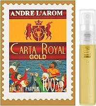 Fragrances, Perfumes, Cosmetics Andre L'arom Carta Royal Gold - Perfume (sample)