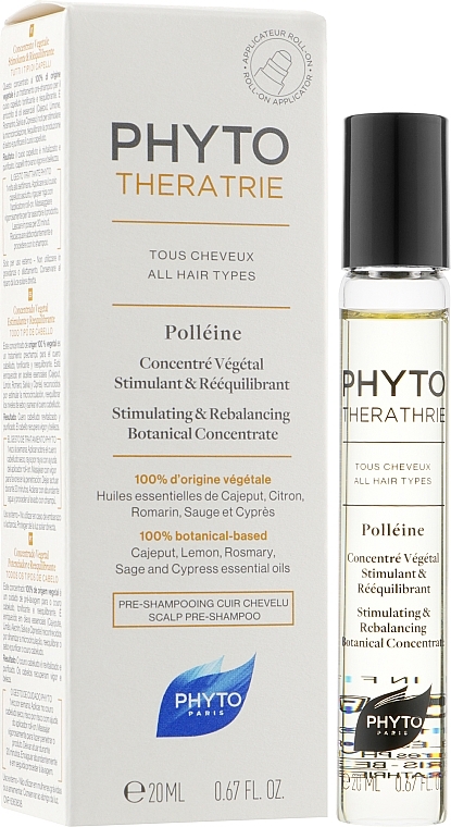 Stimulating & Rebalansing Botanical hair Concentrate - Phyto Theratrie Polleine Stimulating & Rebalansing Botanical Concentrate — photo N10