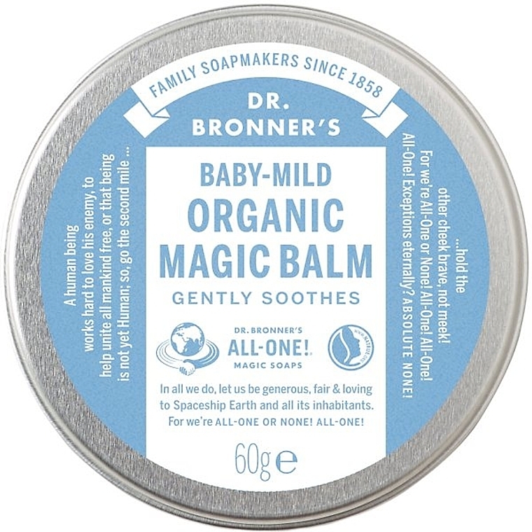 Body Balm - Dr. Bronner’s Organic Magic Balm Baby-Mild — photo N5