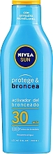 Protection & Tan Sun Milk - Nivea Sun Protect & Bronze Sun Milk SPF30 — photo N3