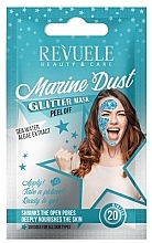 Fragrances, Perfumes, Cosmetics Peel-Off Mask with Algae Extract & Sea Water - Revuele Glitter Mask Marine Dust