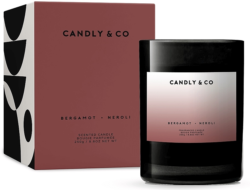 Scented Candle - Candly & Co No.5 Bergamot & Neroli Scented Candle — photo N2