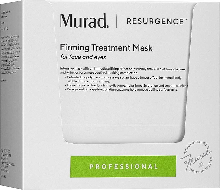 Firming Treatment Face Mask - Murad Resurgence Firming Treatment Mask — photo N5