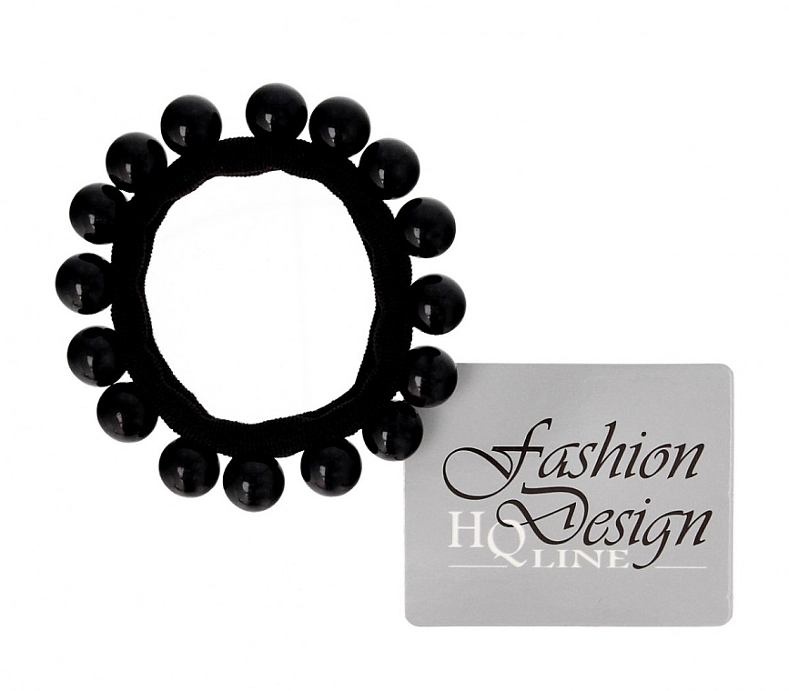 Hair Tie, 25969, black - Top Choice Fashion Design — photo N1