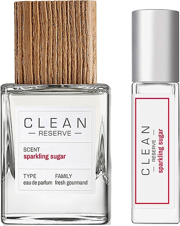 Clean Reserve Sparkling Sugar - Set (edp/30 ml + edp/5 ml) — photo N1