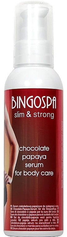 Chocolate Body Serum, papaya - BingoSpa Serum Chocolate-Papaya — photo N5