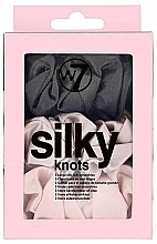 Hair Tie Set, 3 pcs - W7 Cosmetics Silky Knots Original — photo N3
