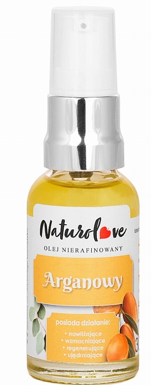 Unrefined Argan Oil - Naturolove Unrefined Argan Oil — photo N2