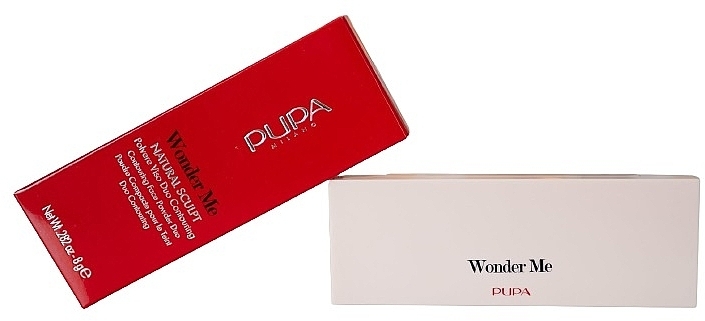 Facial Contour Palette - Pupa Wonder Me Natural Sculpt Contouring Face Powder Duo — photo N2