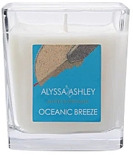 Fragrances, Perfumes, Cosmetics Scented Candle - Alyssa Ashley Ocean Breeze Candle