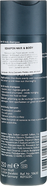 Hair and Body Shampoo - Alcina Herrenpflege For Men Hair & Body Shampoo — photo N2