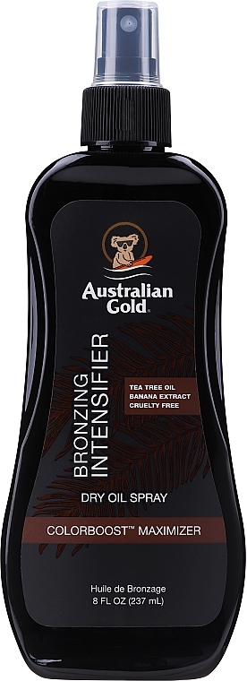 Tan Accelerator Oil Spray - Australian Gold Bronzing Dry Oil Spray Intensifier — photo N8