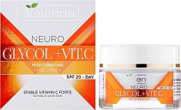 Moisturizing Day Face Cream SPF20 - Bielenda Neuro Glycol + Vit.C Day Cream — photo N2