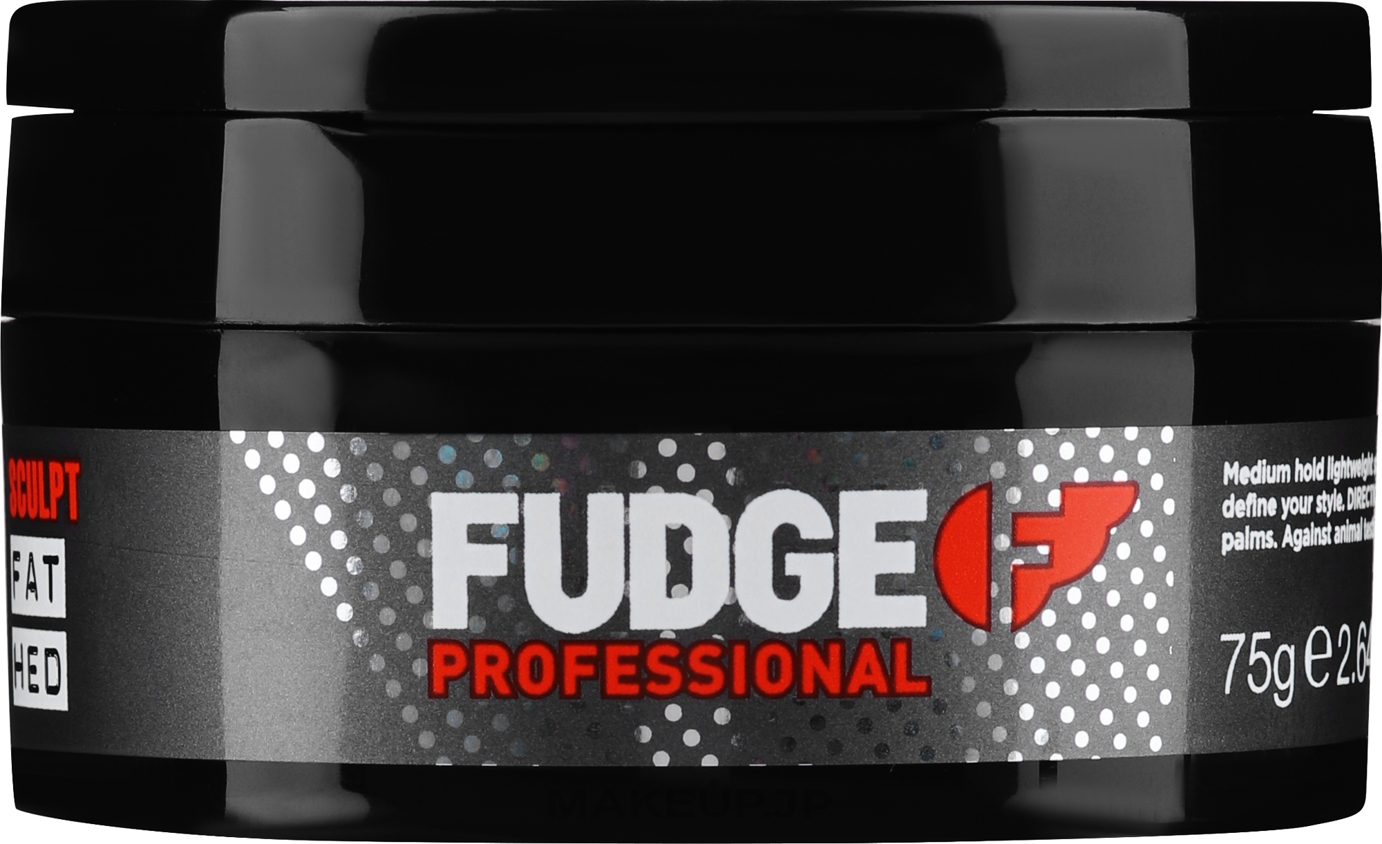 Strong Hold Texturizing Paste - Fudge Styling Fat Hed — photo 75 g