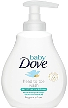 Kids Shampoo-Gel - Dove Baby Sensitive Moisture Head to Toe Wash — photo N1