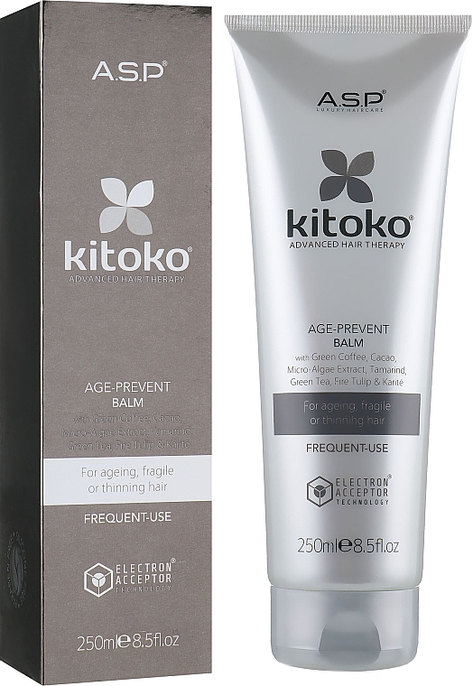 Anti-Aging Conditioner - Affinage Kitoko Age Prevent Balm — photo N1