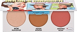 Fragrances, Perfumes, Cosmetics Highlighter, Bronzer & Blush - theBalm Double Crosser Highlighter Bronzer & Blush Palette