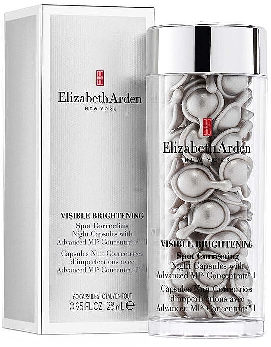 Night Face Serum (capsules) - Elizabeth Arden Visible Brightening Spot Correcting Night Capsules with Advanced Mix Concentrate II — photo N1