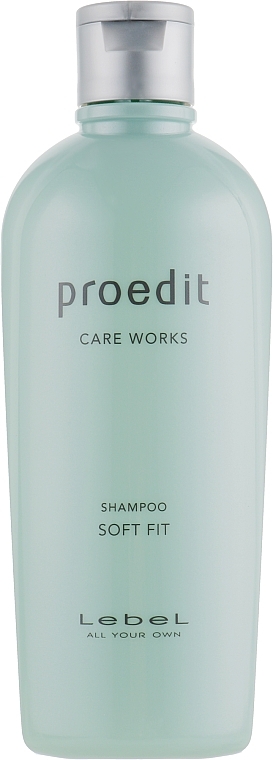 Moisturizing Shampoo - Lebel Proedit Soft Fit Shampoo — photo N1