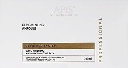 Depigmenting Ampoule with Alpha-Arbutin 1% - Apis Depiq Pro System Depigmenting Ampoule — photo N2