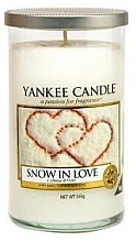 Scented Candle in Glass - Yankee Candle Snow In Love — photo N3
