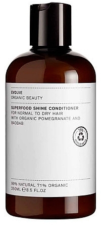 Shine Hair Conditioner - Evolve Beauty Superfood Shine Natural Conditioner — photo N2