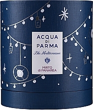 Acqua di Parma Blu Mediterraneo Mirto di Panarea - Set (edt/75ml + sh/gel/40ml + b/lot/50ml) — photo N1