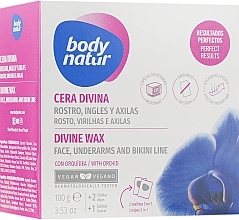 Professional Face, Bikini & Underarm Wax - Body Natur Divine Wax for Face & Delicate Areas — photo N2