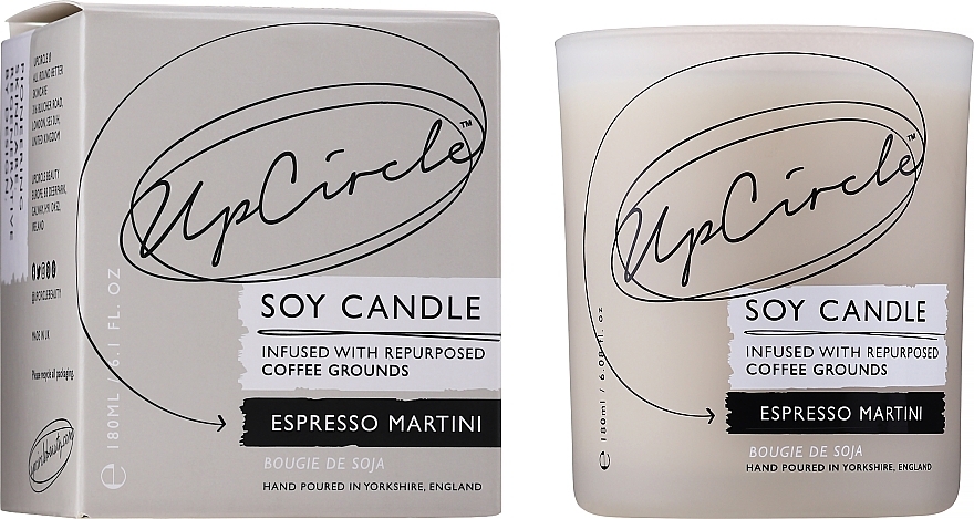 Natural Soy Candle - UpCircle Espresso Martini Soy Candle — photo N19